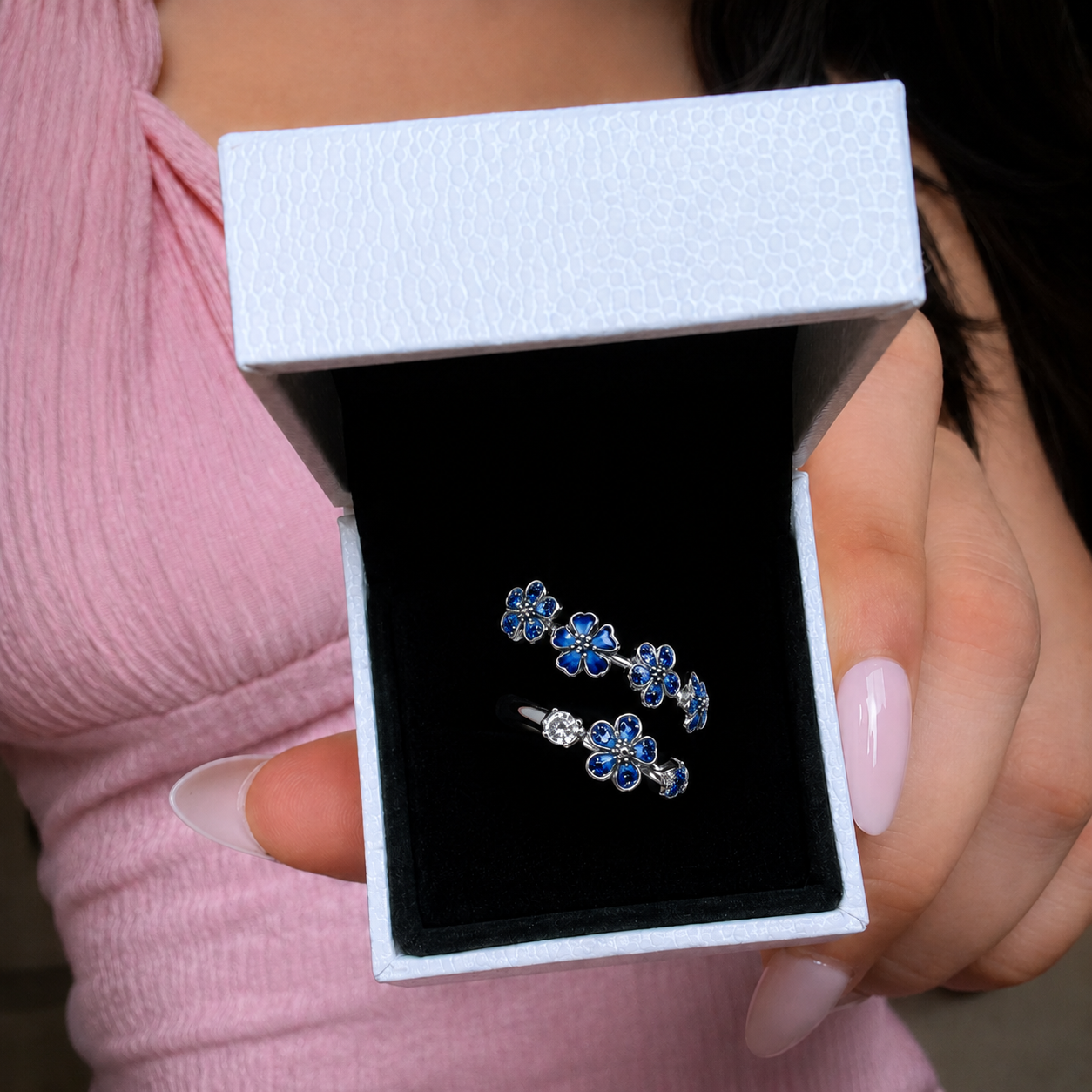 Peach Blossom Ring