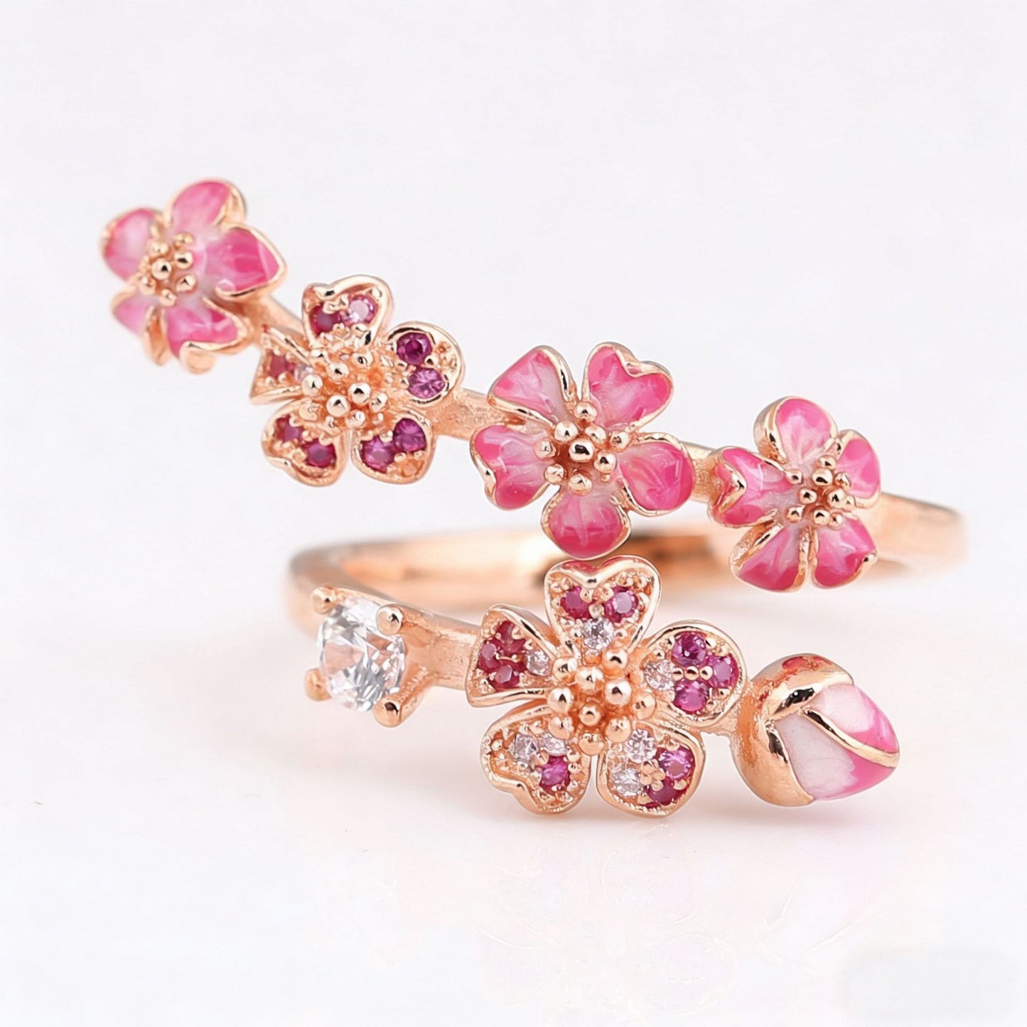 Peach Blossom Ring